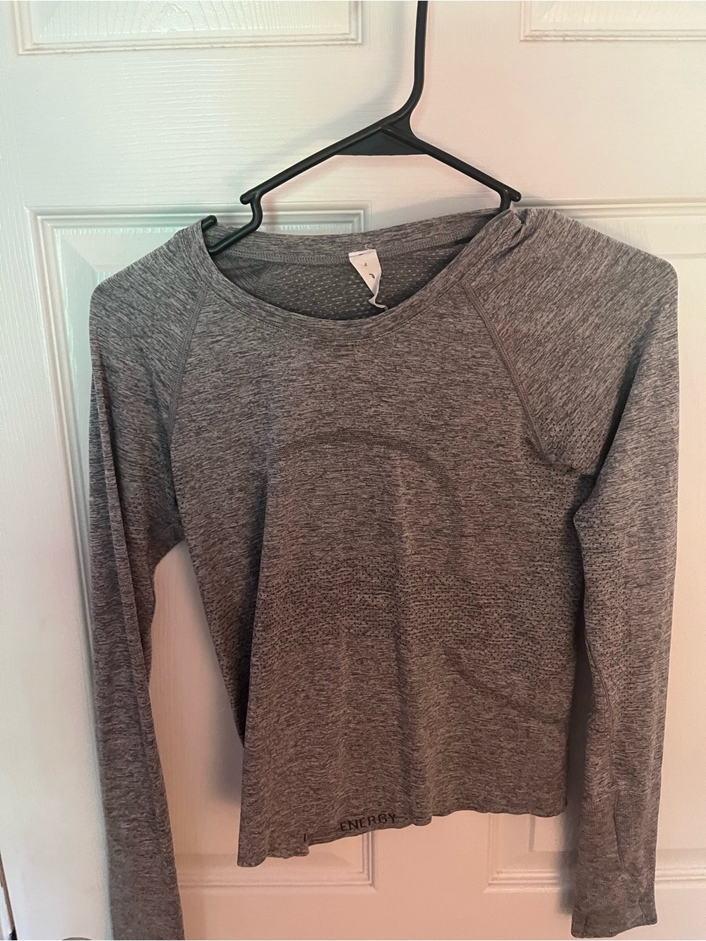 Lululemon swiftly Gray Long-Sleeve Women's Top - Lightweight Crewneck
